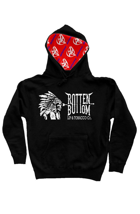 rotten bottom independent pullover hoody