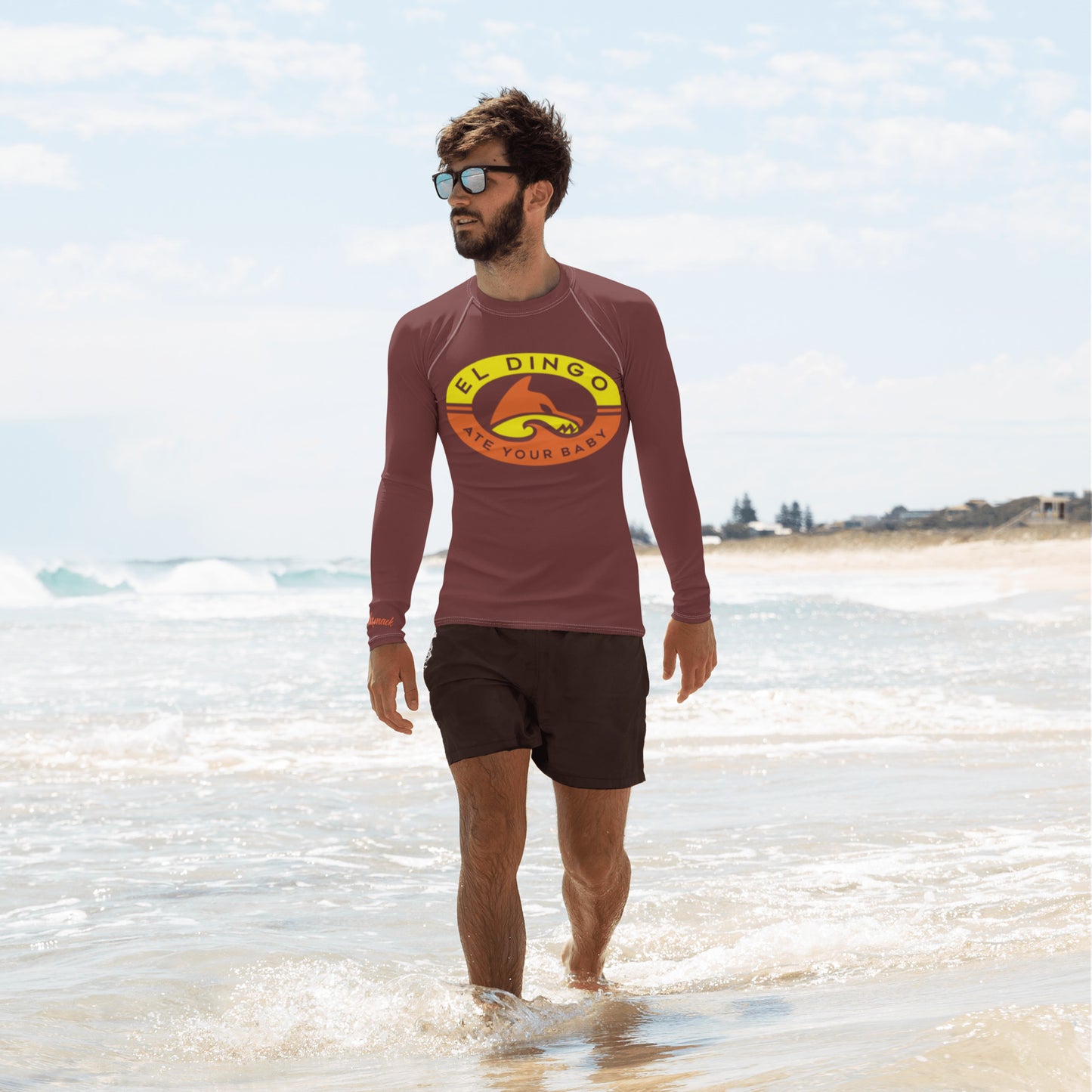 el dingo auburn - men's rash guard