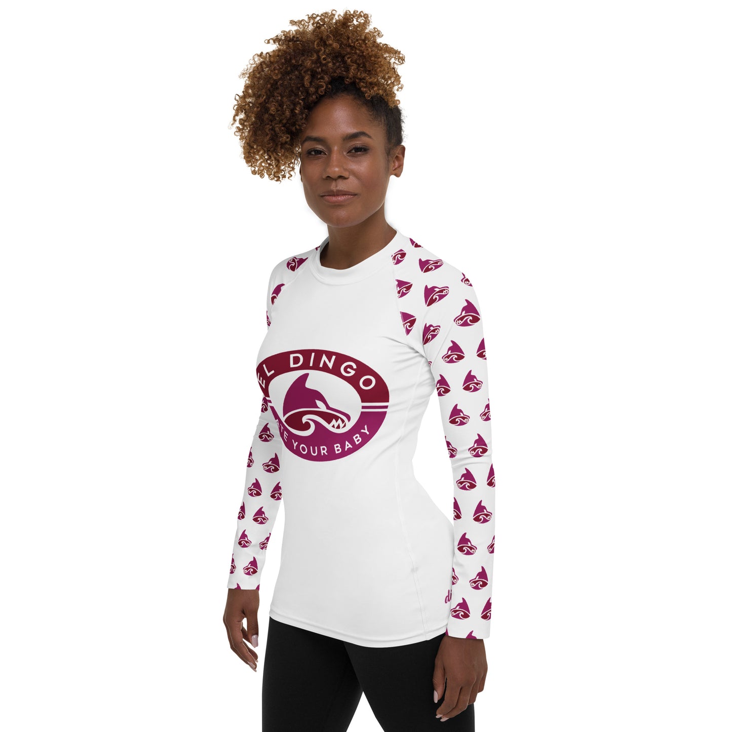 el dingo red / purple - women's rash guard