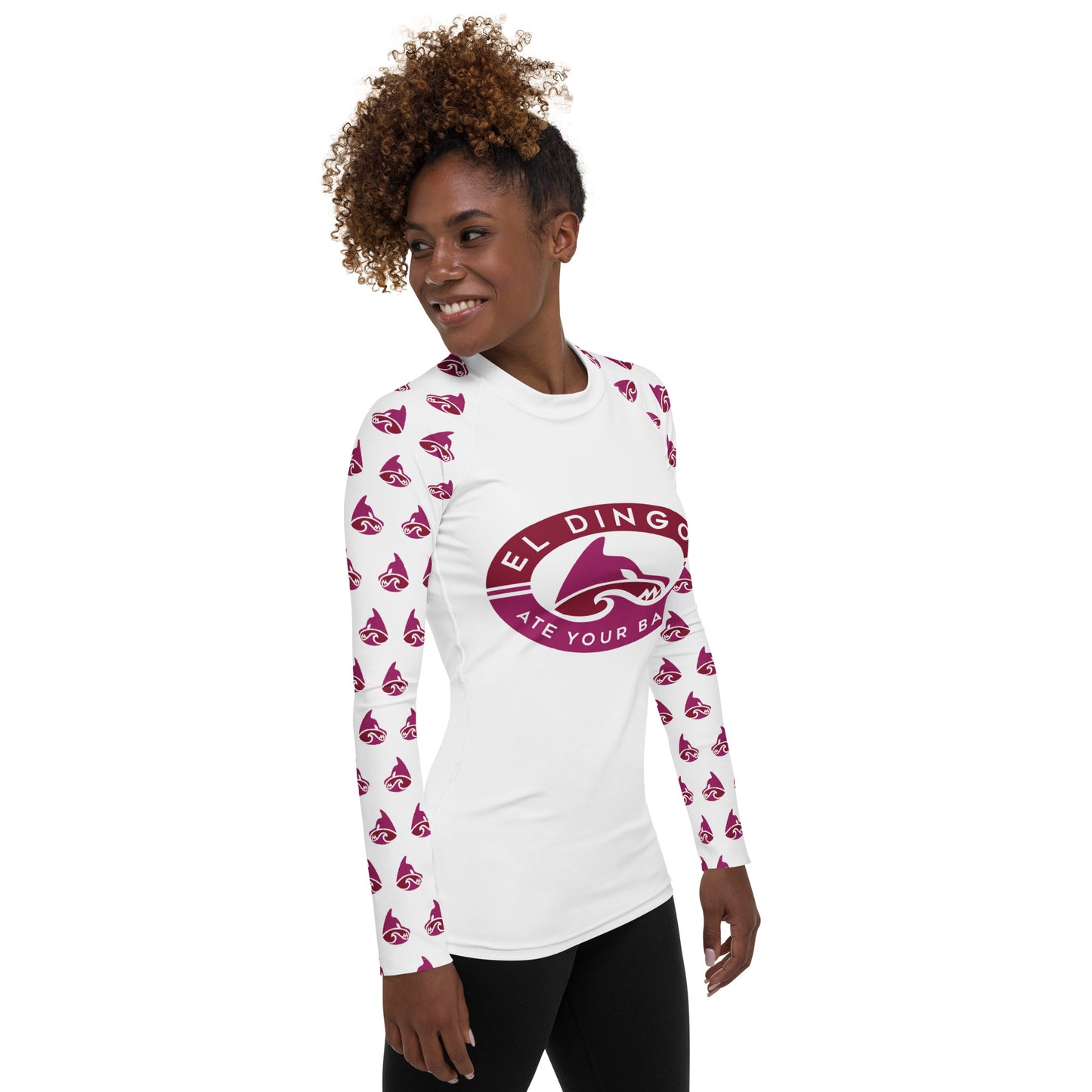 el dingo red / purple - women's rash guard
