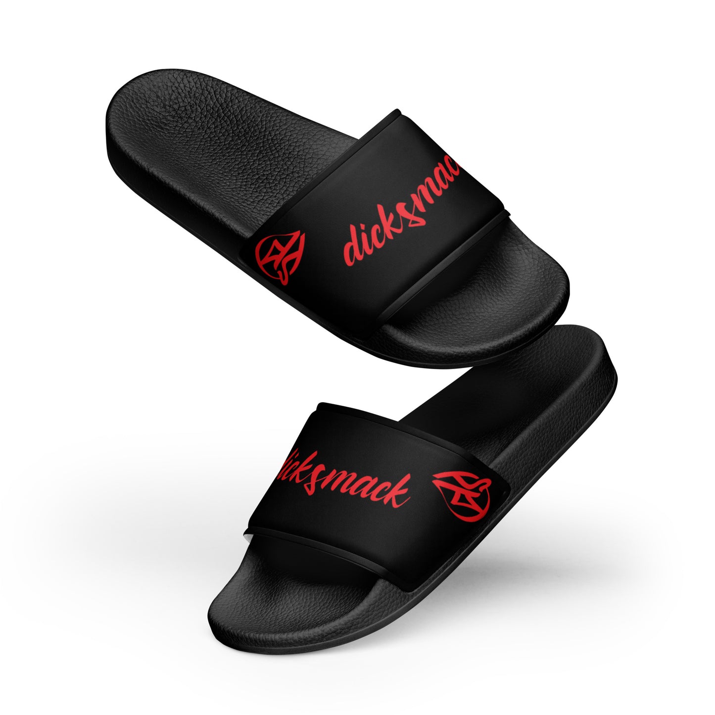 dicksmack black - men’s slides