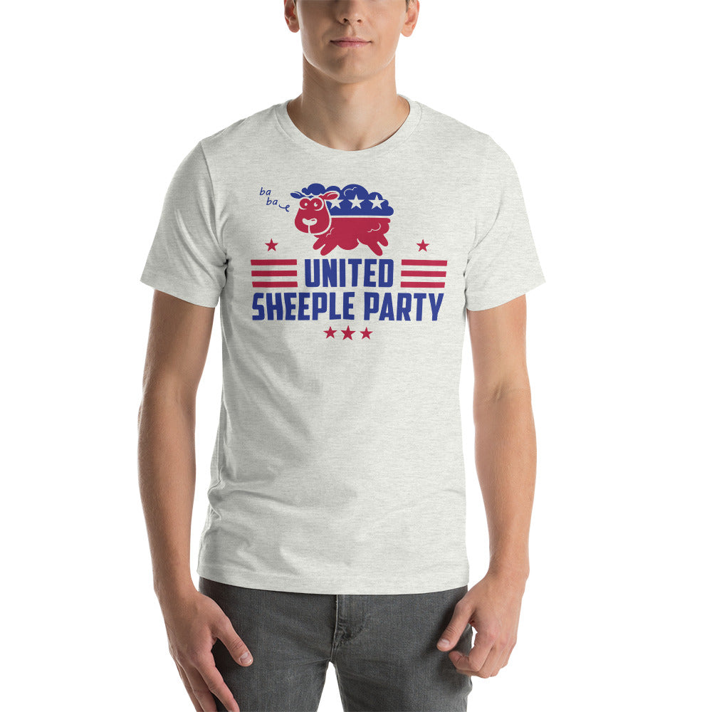 united sheeple party short-sleeve unisex t-shirt