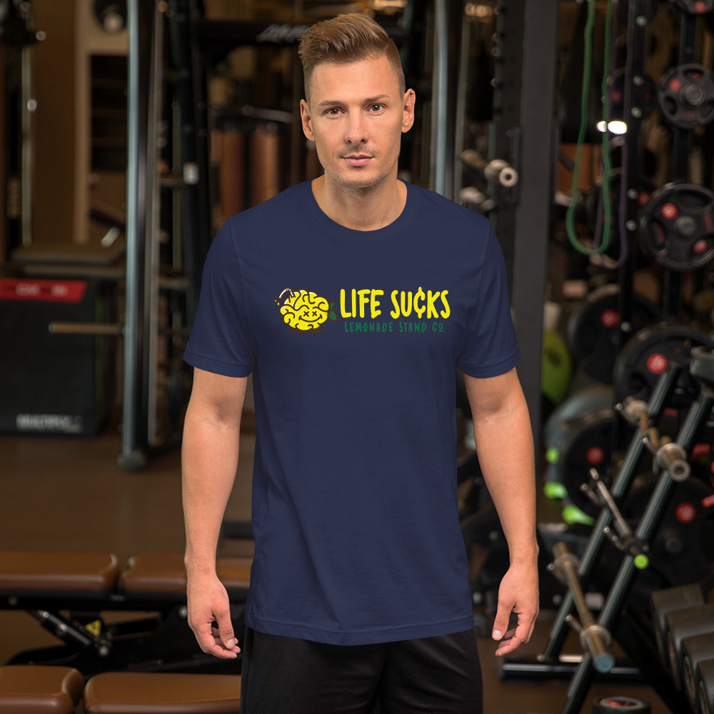 life sucks lemonade co. short-sleeve unisex t-shirt