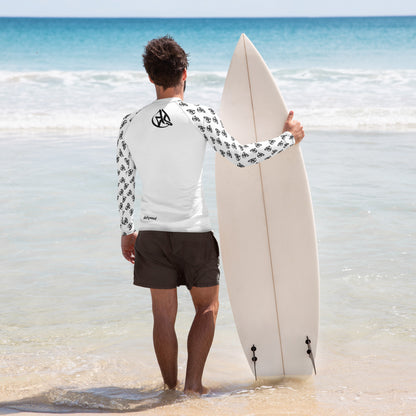 Dicksmack White - Men's Rash Guard