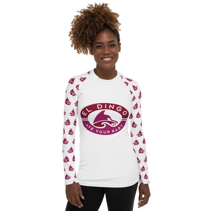 El Dingo Red / Purple - Women's Rash Guard