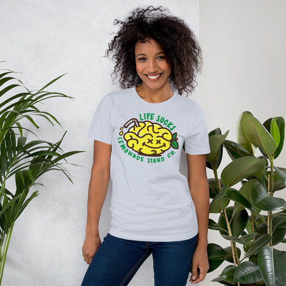 Life Sucks Lemonade Co. (Circular) Short-Sleeve Unisex T-Shirt