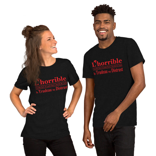 L'Horrible Unisex t-shirt