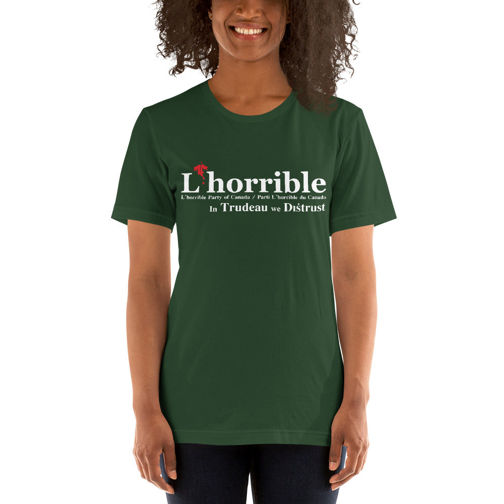 L'horrible Party of Canada - Unisex t-shirt